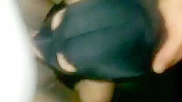 Amateur Gangbang Threesome - Rough Sex with Two Guys and One Submissive Slut