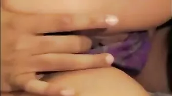 Amateur MILF Gangbang Threesome with Cum in Mouth