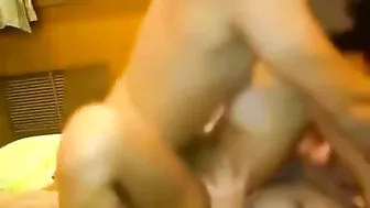 Small Brunet Amateur Gets Gangbanged with Double Penetration & Orgasm