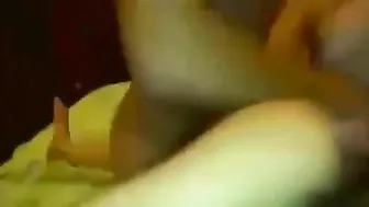 Small Brunet Amateur Gets Gangbanged with Double Penetration & Orgasm