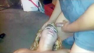 MILF Wife Gets Creamed in Interracial Threesome Facial