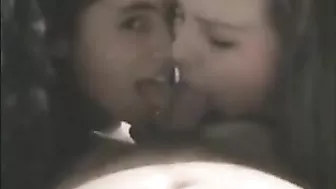 College Teens' Homemade Threesome Blowjob Group Sex Amateur Video