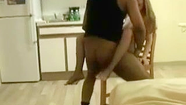 Black Cocks Breed Tiny Wife in Amateur Homemade Gangbang