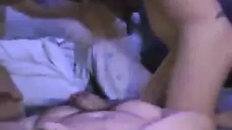 Bisexual Wife Threesome with Hubby and MILF Neighbor