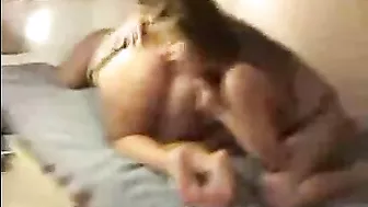 Amateur Milfs' Bisexual Gangbang Threesome