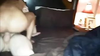 Wife Wild Threesome with Big Cock and Brunette Swingers