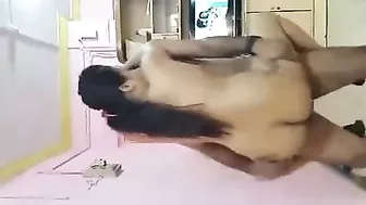 Amateur Desi Swinger Threesome with Big Boobs and Tits