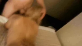 Blonde Babe Wild Threesome with Two Guys