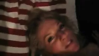 Skinny MILF Swings with Cuckold Hubby & Gangbangs in Homemade Porn