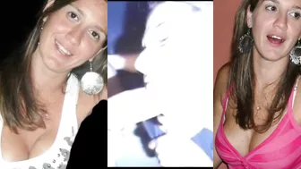 Latina Swingers' Homemade Threesome Cumshot Facial Gangbang