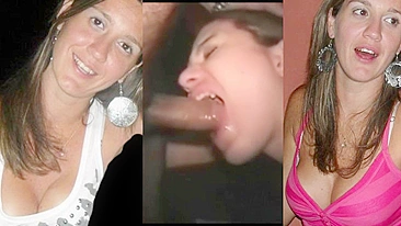 Latina Swingers' Homemade Threesome Cumshot Facial Gangbang
