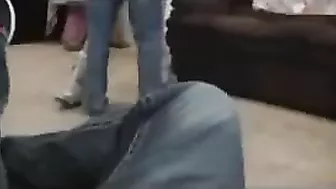 Married MILF Swingers' Threesome Gangbang with Cuckold Hubby and Amateur Brunettes