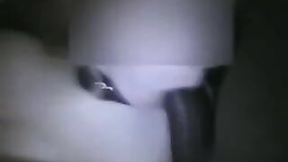 Black Cock Sluts' Anal Gangbang with Wife Swallowing