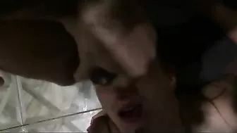 Red Hot MILF Wife Thrilling Gangbang Orgasm