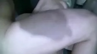 Amateur Threesome with Anal Creampie and String Panties