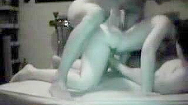 Married MILF Gets Gang-Banged in Home Made Threesome