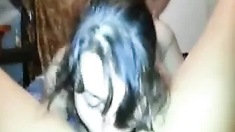 Lesbian Threesome Amateur Gangbang Homemade Porn with Cumming and Moaning