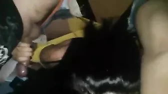 Married MILF Swinger Sucks Two Cocks in Amateur Homemade Threesome