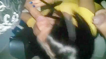 Married MILF Swinger Sucks Two Cocks in Amateur Homemade Threesome