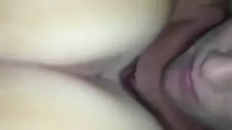 Amateur Swinger Couple Homemade Threesome with Creamy Finish