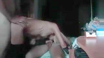 Amateur Homemade Threesome with Anal, Cuckold & DP