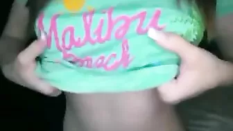 College Teens' Homemade Threesome with Cum Swap & Blowjobs