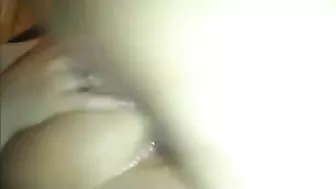 Wife Takes Creamy Threesomes with Hubby & Friend