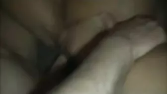 Wife Takes Creamy Threesomes with Hubby & Friend