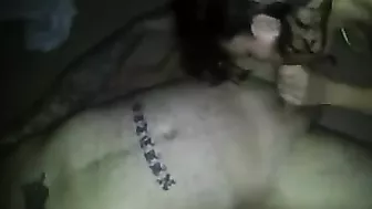 Amateur Threesome Birthday Bash - Girlfriends' Gangbang Gone Wild