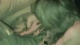 College Teens' Wild Group Sex & DP Gangbang