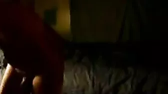 Brunette Amateur Threesome with Cuckold Hubby & His Friend