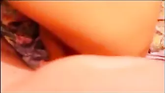 Asian MILF Double Teamed in Hot Homemade Threesome with Facials and Spitroasting