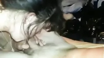 Amateur Bisexual Threesome with Cunnilingus and Group Sex