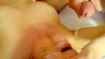 Wife Cuckold Threesome with Double Facials and Swingers