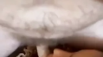 Amateur Brunette Gets Gangbanged in Homemade Threesome #Wife, #3some