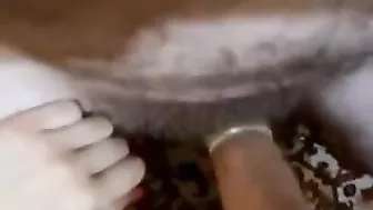 Amateur Brunette Gets Gangbanged in Homemade Threesome #Wife, #3some