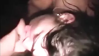 Homemade Threesome Blowjob Compilation with Cum Shots