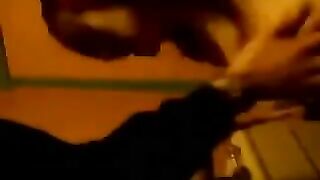 College Brunette Gets Gangbanged Hard in Homemade Threesome