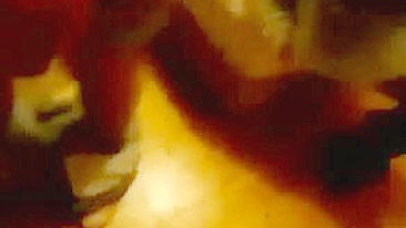 College Brunette Gets Gangbanged Hard in Homemade Threesome