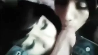 Homemade Threesome Blowjob Compilation