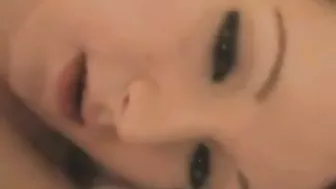 College Chubby Teen Gets Gangbanged in Homemade Threesome with Natural Big Tits