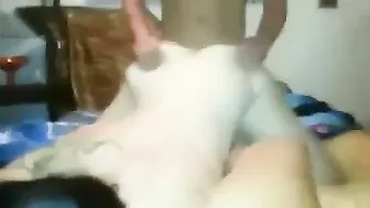 Bisexual Threesome Swinger Amateurs Cumming Together