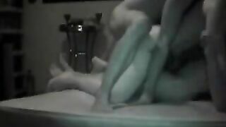Amateur Brunette Gangbang Foursome DP Anal Swingers Party