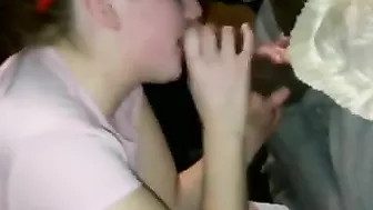 College Girl Interracial Threesome with Big Black Cocks College Girl Interracial Threesome with Big Black Cocks