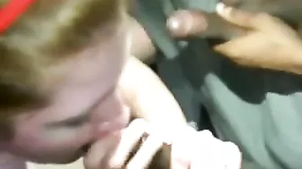 College Girl Interracial Threesome with Big Black Cocks