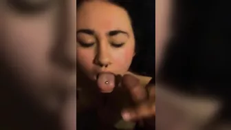 Married MILF Gets Creamed in Threesome Facial