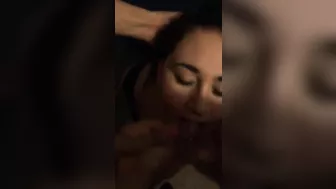 Married MILF Gets Creamed in Threesome Facial