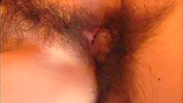 Japanese Group Fuck & Facial with Hairy Pussy Moans