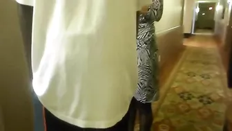 Interracial Amateur Swingers' Hotel Room Gangbang with Big Black Cocks