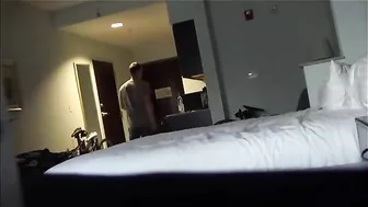 Amateur Cuckold Wife Hot Hotel Threesome with Swingers